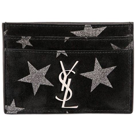 ysl star card holder